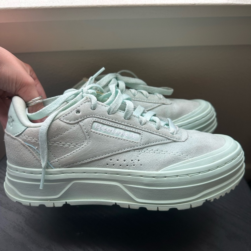 Reebok Club C Double Geo Platform Sneaker